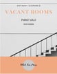 VACANT ROOMS piano sheet music cover